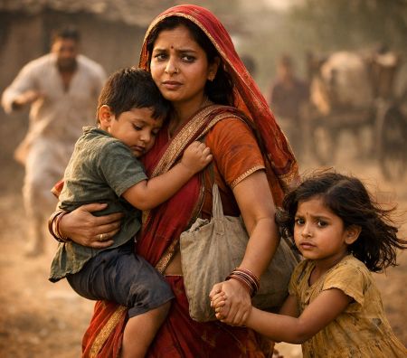 नैहर से छुड़ाकर लाई मां अपने दो मासूम बच्चे, अदालत की मदद से मिली राहत