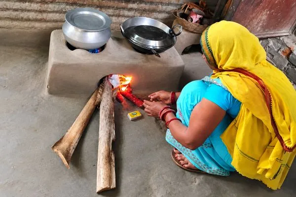 महंगाई का असर, जलावन के लिए काटे जा रहे हैं पेड़